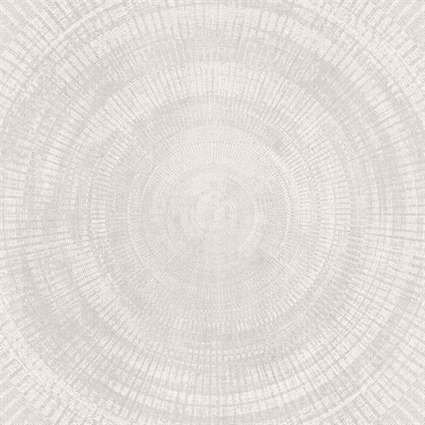 Lalit Off-White Medallion Wallpaper