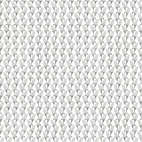 Landon Grey Abstract Boho Chic Geometric Wallpaper