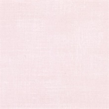 Langston Light Pink Linen Texture Wallpaper