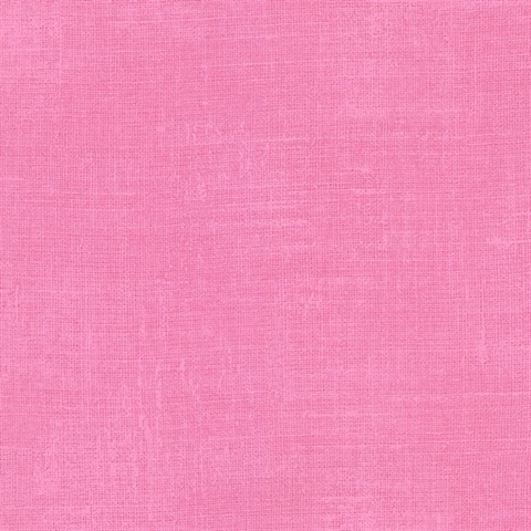 Langston Pink Linen Texture Wallpaper