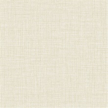 Lanister Cream Textured Medium Scale Crosshatch Wallpaper