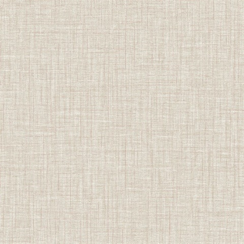 Lanister Taupe Textured Medium Scale Crosshatch Wallpaper