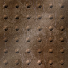 Large Rivet Ceiling Panels Aged Bronze