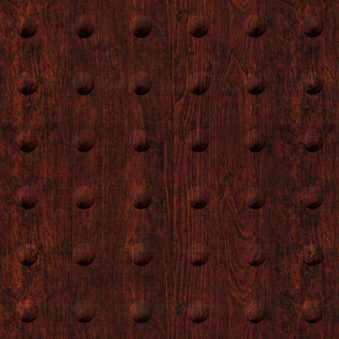 Large Rivet Ceiling Panels Burgundy Grain