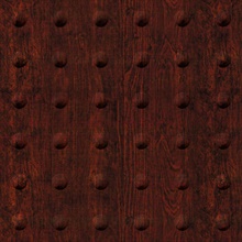 Large Rivet Ceiling Panels Burgundy Grain