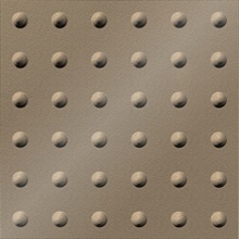 Large Rivet Ceiling Panels Eco Beige