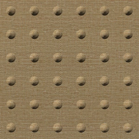 Large Rivet Ceiling Panels Linen Ecru
