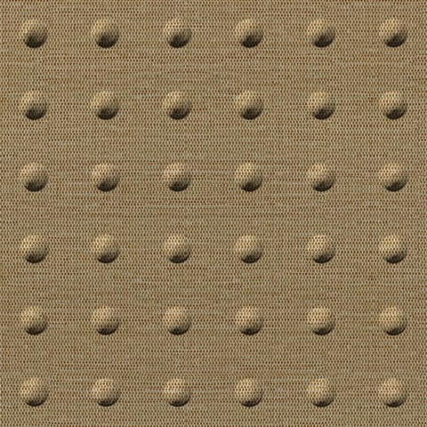 Large Rivet Ceiling Panels Linen Ecru