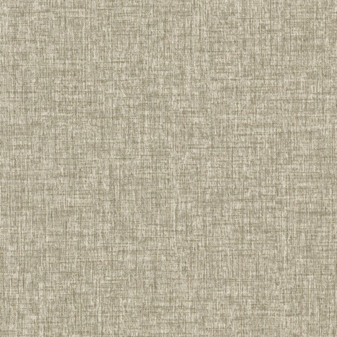 Larimore Light Brown Faux Fabric Wallpaper