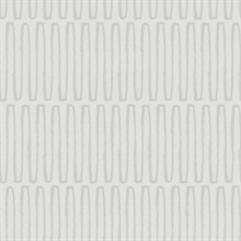 Lars Light Grey Retro Distressed Wave  Wallpaper