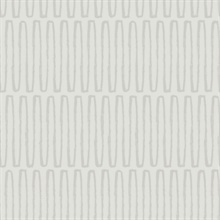 Lars Light Grey Retro Distressed Wave  Wallpaper