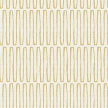 Lars Mustard Retro Distressed Wave  Wallpaper