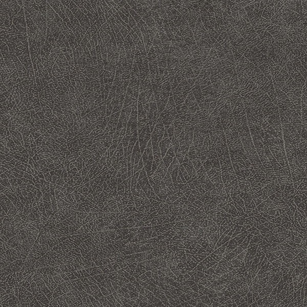 Latigo Charcoal Faux Leather Wallpaper, Grey Leather Wallpaper