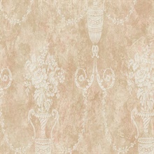 Lavarone Urn Floral Damask