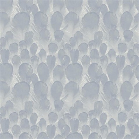 Lavender Feathers Wallpaper