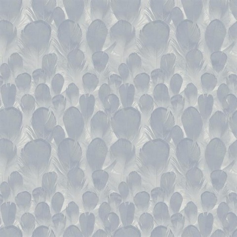 Lavender Feathers Wallpaper