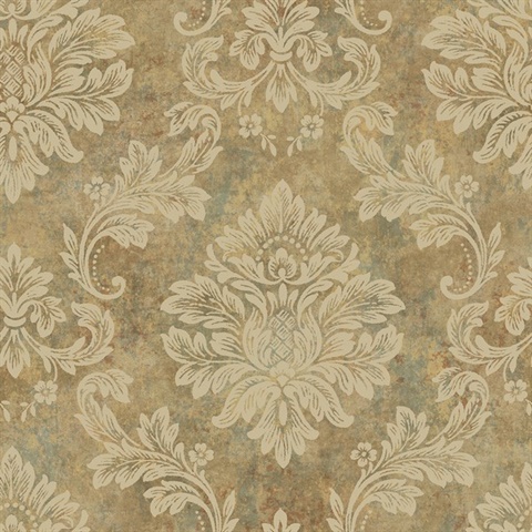 Leaf Damask