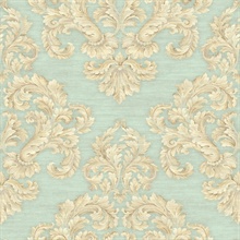 Leaf Damask