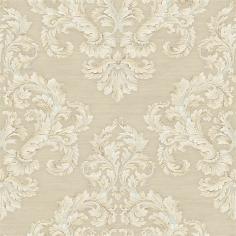 Leaf Damask