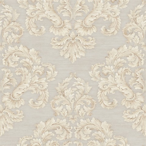 Leaf Damask