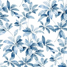 Leaf Trail Botanical Lakeside Peel and Stick Wallpaper