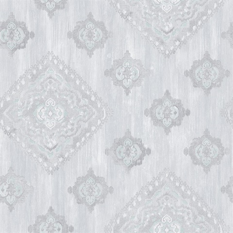 Leana Aqua Medallion