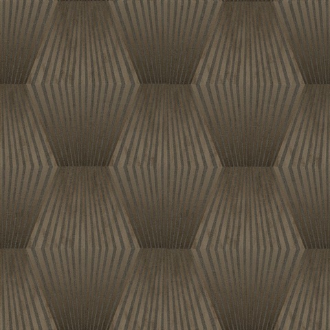 Lehnmann Coffee Geometric Wallpaper