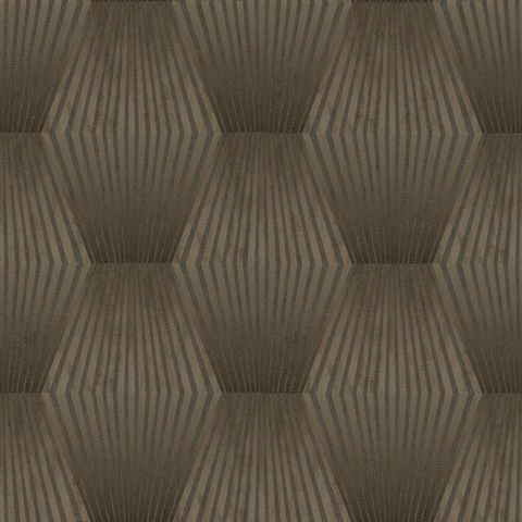 Lehnmann Coffee Geometric Wallpaper