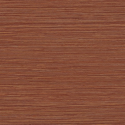 Leicester Red Metallic Horizontal Faux Grasscloth Wallpaper