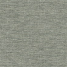 Lela Jade Textured Faux Linen Wallpaper