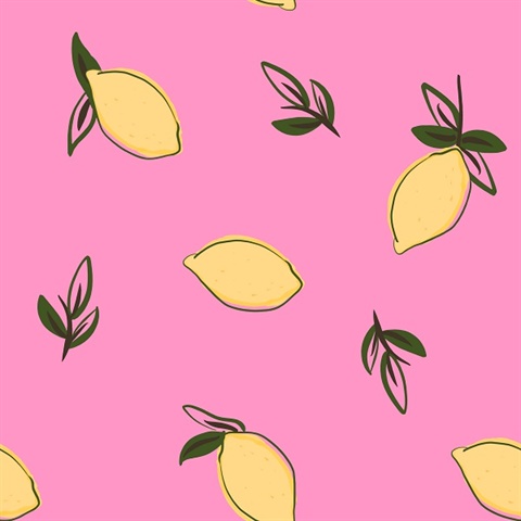 Lemons Citrus Morning Pink