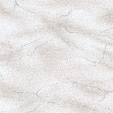 Leon Taupe Faux Marble Stone Commercial Wallpaper