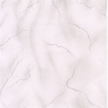Leon White Faux Marble Stone Commercial Wallpaper