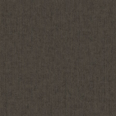 Leonardo Charcoal Flock Vertical Stripe Raised Felt Textured Wallpaper