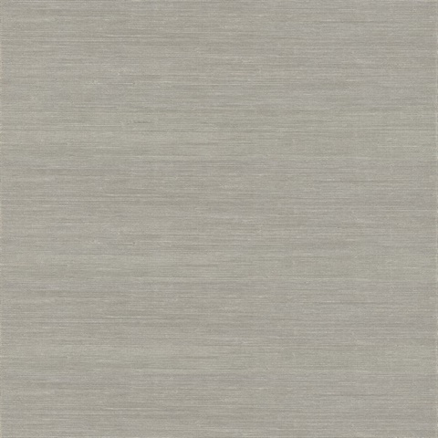 Liaohe Silver Raffia Grasscloth Wallpaper