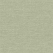 Libeco 27 Sage Faux Fine Linen Wallpaper