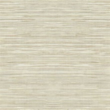Light Beige Coarse Blend Grass Textile String Wallpaper