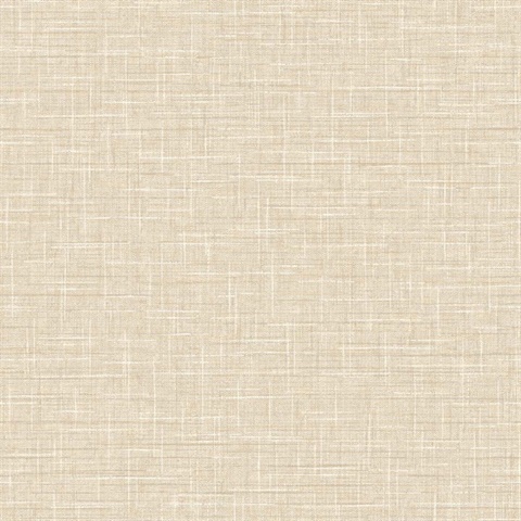 Light Beige Grasmere Crosshatch Tweed Weave Wallpaper