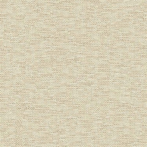 Light Beige Grass Woven Textile String Wallpaper