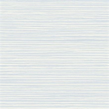 Light Blue Brushstroke Textured Stripes Wallpaper