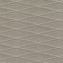 Light Brown Lofty Peaks Geometric Diamonds Wallpaper