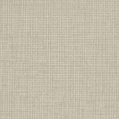 Light Brown Randing Weave Wallpaper