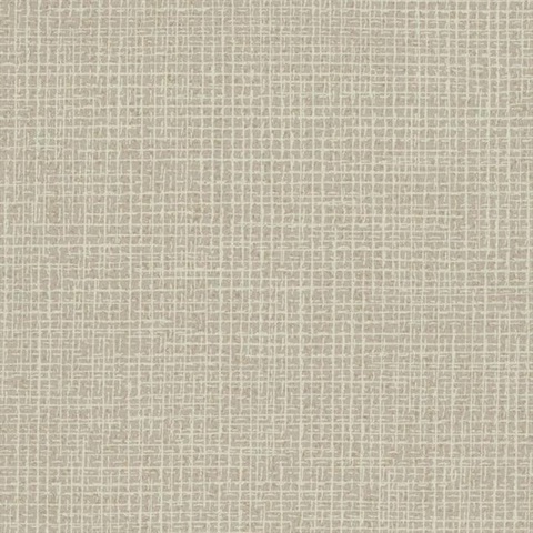 Light Brown Randing Weave Wallpaper