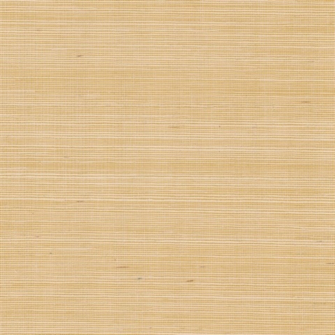 Maguey Natural Sisal Grasscloth Gold Wallpaper