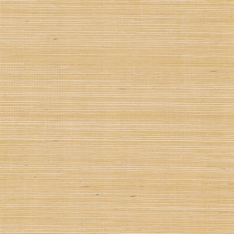 Maguey Natural Sisal Grasscloth Gold Wallpaper