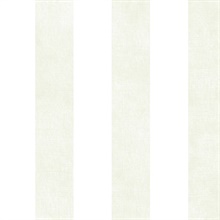 Light Green and White Vertical 2.5in Stripe with Texture Prepasted Wal