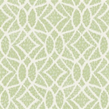 Light Green Geometric Boxwood Shrub Wallpaper