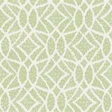 Light Green Geometric Boxwood Shrub Wallpaper