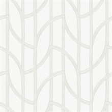 Light Green Salvo Chic Vines Wallpaper