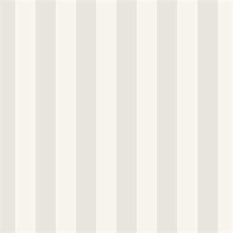Light Grey and Grey Vertical 1.25in Stripe Prepasted Wallpaper